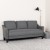 Flash Furniture SL-SF915-3-DGY-F-GG Asti Dark Gray Fabric Upholstered Sofa addl-1