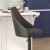 Flash Furniture SY-802-BK-GG Commercial Black LeatherSoft Adjustable Height Pedestal Bar Stool, Set of 2 addl-7