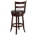 Flash Furniture TA-16029-CA-GG 30"H Cappuccino Wood Black LeatherSoft Swivel Barstool addl-5