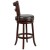 Flash Furniture TA-16029-CA-GG 30"H Cappuccino Wood Black LeatherSoft Swivel Barstool addl-7