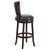 Flash Furniture TA-61029-CA-GG 29"H Cappuccino Wood Black LeatherSoft Swivel Barstool addl-7