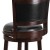 Flash Furniture TA-61029-CA-GG 29"H Cappuccino Wood Black LeatherSoft Swivel Barstool addl-9