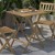 Flash Furniture THB-T6060-NAT-GG Solid Acacia Wood 24" Square Portable Folding Patio Table, Natural addl-5