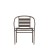 Flash Furniture TLH-017C-BZ-GG Bronze Metal Restaurant Stack Chair with Metal Slats addl-10