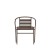 Flash Furniture TLH-017C-BZ-GG Bronze Metal Restaurant Stack Chair with Metal Slats addl-7