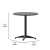 Flash Furniture TLH-052-2-BK-GG 27.5