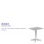 Flash Furniture TLH-053-1-GG Indoor/Outdoor 23.5