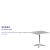 Flash Furniture TLH-053-2-GG 27.5