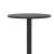 Flash Furniture TLH-059B-BK-GG 23.5" Black Round Metal Indoor/Outdoor Bar Height Table addl-7