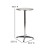 Flash Furniture TLH-059B-GG 23.5" Round Aluminum Indoor/Outdoor Bar Height Table addl-4