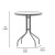 Flash Furniture TLH-070-1-SV-GG 23.75