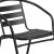 Flash Furniture TLH-071RD-017CBK2-GG 23.75