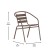 Flash Furniture TLH-071RD-017CBZ2-GG 23.75