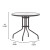 Flash Furniture TLH-072RD-017CBZ4-GG 31.5