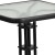 Flash Furniture TLH-0731SQ-017CBK2-GG 23.5