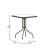 Flash Furniture TLH-0731SQ-017CBZ2-GG 23.5