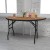 Flash Furniture YT-WHRFT60-HF-GG 60" Half-Round Wood Folding Banquet Table addl-2