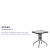 Flash Furniture TLH-073A-1-GG 23.5