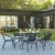 Flash Furniture TLH-089REC-017CBK6-GG 55" Tempered Glass Patio Table with Umbrella Hole, 6 Black Metal Stack Chairs, 7 Piece Set addl-1
