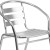 Flash Furniture TLH-ALUM-32RD-017BCHR4-GG Indoor/Outdoor 31.5