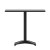 Flash Furniture TLH-ALUM-32SQ-017BK4-GG Indoor/Outdoor 31.5