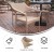 Flash Furniture TT-TT002-NAT-GG All Weather Natural PE Rattan Wicker Patio Stacking Dining Chair addl-3