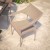 Flash Furniture TT-TT002-NAT-GG All Weather Natural PE Rattan Wicker Patio Stacking Dining Chair addl-6