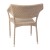 Flash Furniture TT-TT002-NAT-GG All Weather Natural PE Rattan Wicker Patio Stacking Dining Chair addl-7