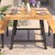 Flash Furniture TT-TT01122-1A-NAT-GG Acacia Wood Rectangle Patio Dining Table with Metal Base, Natural/Black addl-6