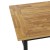 Flash Furniture TT-TT01122-1A-NAT-GG Acacia Wood Rectangle Patio Dining Table with Metal Base, Natural/Black addl-7