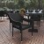 Flash Furniture TT-TT02-BK-GG Black All Weather PE Rattan Wicker Stacking Patio Dining Chair addl-5