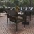 Flash Furniture TT-TT02-ESP-GG Espresso All Weather PE Rattan Wicker Stacking Patio Dining Chair addl-5