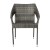 Flash Furniture TT-TT02-GY-GG Gray All Weather PE Rattan Wicker Stacking Patio Dining Chair addl-10
