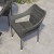 Flash Furniture TT-TT02-GY-GG Gray All Weather PE Rattan Wicker Stacking Patio Dining Chair addl-6