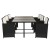 Flash Furniture TW-3WBE00-GY-GG Black Wicker Modular Chair, Cream Cushions & Gray Acacia Wood Table, 7 Piece Patio Set addl-8