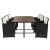 Flash Furniture TW-3WBE00-NAT-GG Black Wicker Modular Chair-Cream Cushions & Natural Acacia Wood Table, 7 Piece Patio Set addl-8