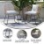 Flash Furniture TW-VN015-15-NAT-LGY-GG Indoor/Outdoor Natural Boho PE Rattan Rope Club Chairs, Light Gray Seat Cushions, Set of 2 addl-4