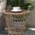 Flash Furniture TW-VN015-16-NAT-GG Indoor/Outdoor Natural Rattan Rope Table with Acacia Wood Top addl-6