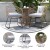 Flash Furniture TW-VN01516-NAT-LGY-GG Indoor/Outdoor Natural Boho Rattan Rope Chairs, Acacia Wood Table Top, Light Gray Seat Cushions, 3 Piece Set addl-3