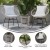 Flash Furniture TW-VN017-18-TAN-GG Indoor/Outdoor Papasan Style Tan Rattan Rope Chairs, Glass Top Side Table & Light Gray Cushions, 3-Piece Set addl-3