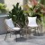 Flash Furniture TW-VN017-18-TAN-GG Indoor/Outdoor Papasan Style Tan Rattan Rope Chairs, Glass Top Side Table & Light Gray Cushions, 3-Piece Set addl-6