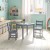 Flash Furniture TW-WTCS-1001-GRY-GG Kids Gray Solid Hardwood Table and Chair Set, 3 Piece Set addl-1