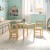 Flash Furniture TW-WTCS-1001-NAT-GG Kids Natural Solid Hardwood Table and Chair Set, 3 Piece Set addl-1