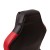 Flash Furniture UL-A072-BK-GG Ergonomic Black and Red Designer Gaming Chair with Red Dual Wheel Casters addl-12