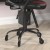 Flash Furniture UL-A072-BK-RLB-GG Ergonomic Black and Red Designer Gaming Chair with Transparent Roller Wheels addl-6