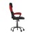 Flash Furniture UL-A072-BK-RLB-GG Ergonomic Black and Red Designer Gaming Chair with Transparent Roller Wheels addl-7