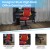 Flash Furniture UL-A074-RD-GG Ergonomic Red & Yellow Designer Gaming Chair with Red Dual Wheel Casters addl-3