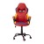Flash Furniture UL-A074-RD-GG Ergonomic Red & Yellow Designer Gaming Chair with Red Dual Wheel Casters addl-8