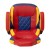 Flash Furniture UL-A074-RD-GG Ergonomic Red & Yellow Designer Gaming Chair with Red Dual Wheel Casters addl-9