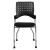 Flash Furniture WL-A224V-GG Galaxy Mobile Nesting Chair with Black Fabric Seat addl-8